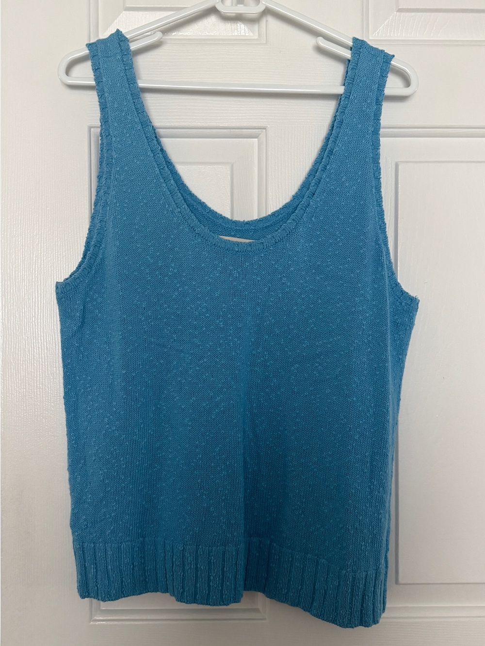 LOFT Blue Knit Tank Top - Women